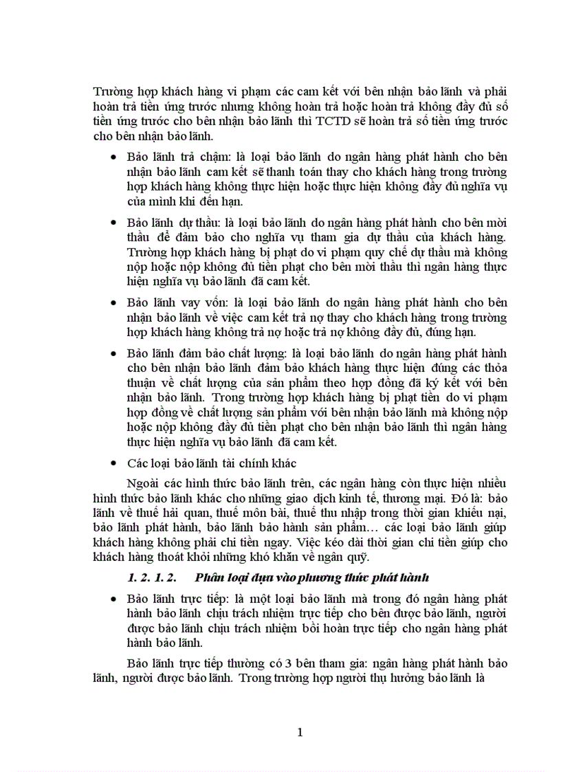 image for page Giải pháp hoàn thiện và phát triển nghiệp vụ bảo lãnh tại chi nhánh NHĐT PT Nam Hà nội 1