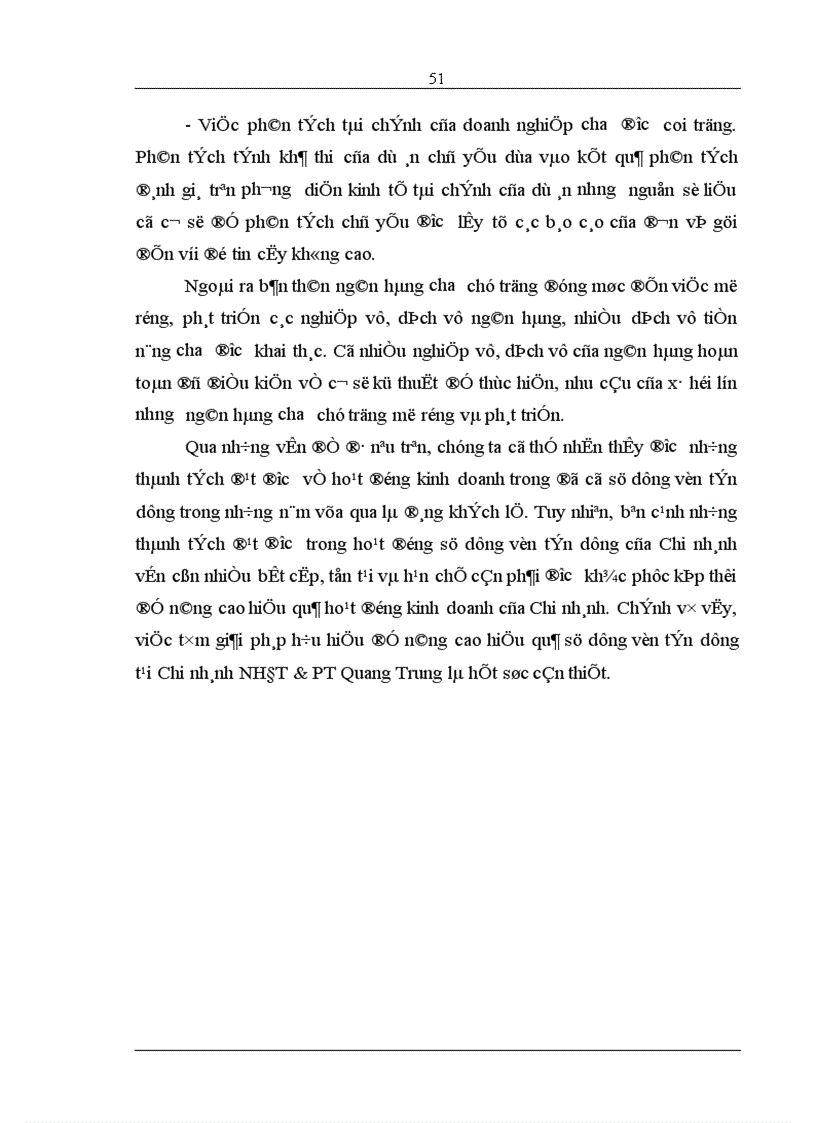 image for page Giải pháp nâng cao hiệu quả sử dụng vốn tín dụng tại Chi nhánh Ngân hàng Đầu tư và Phát triển Quang Trung 1