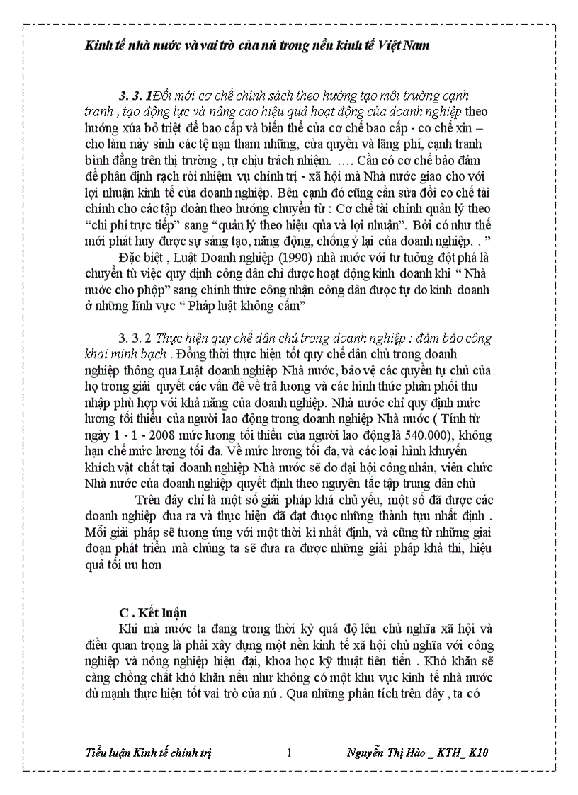 image for page Kinh tế nhà nước và vai trò của nó trong nền kinh tế Việt Nam 1