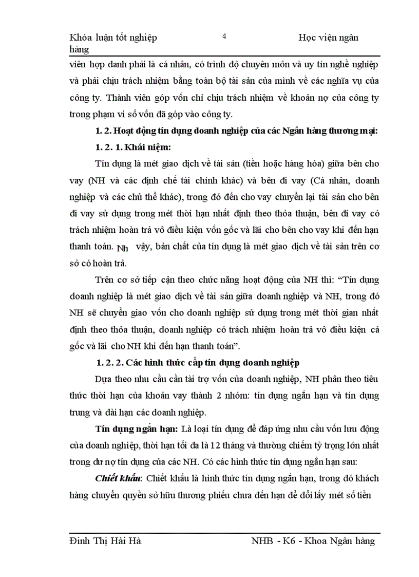 image for page Giải pháp hoàn thiện công tác phân tích tín dụng Doanh nghiệp tại NHNo PTNT chi nhánh Láng Hạ