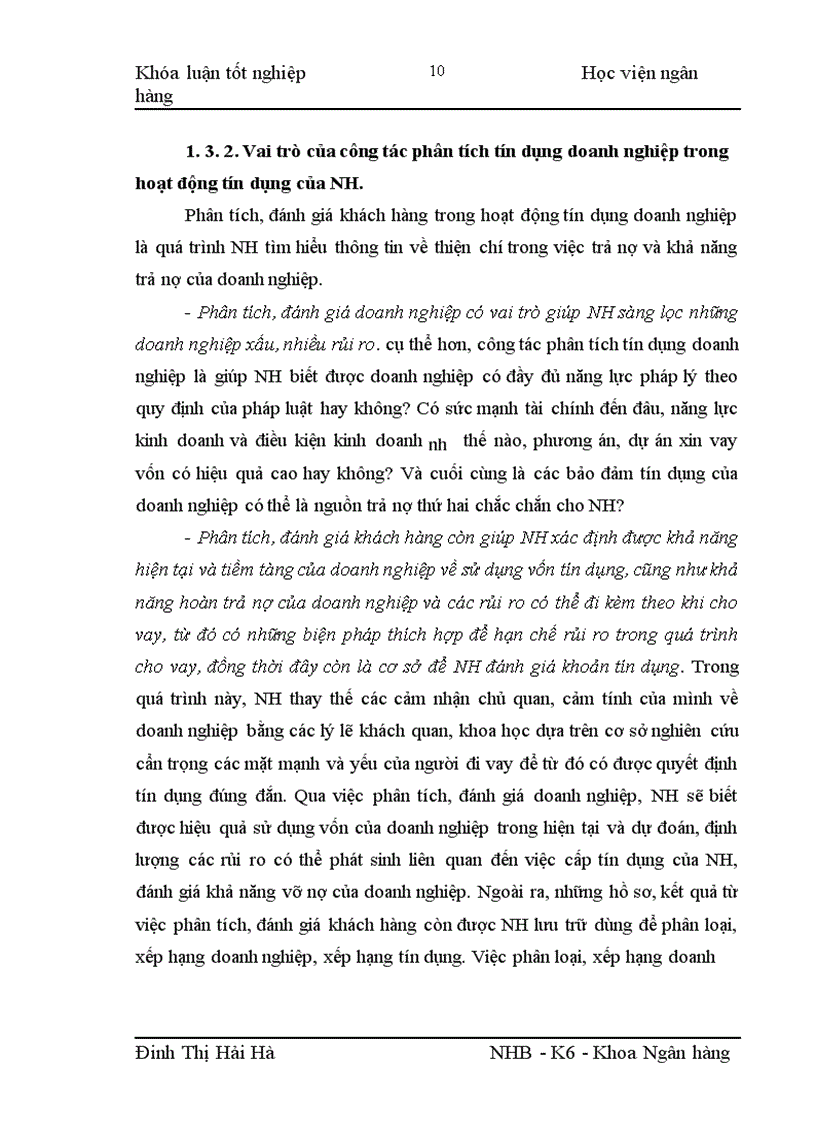 image for page Giải pháp hoàn thiện công tác phân tích tín dụng Doanh nghiệp tại NHNo PTNT chi nhánh Láng Hạ