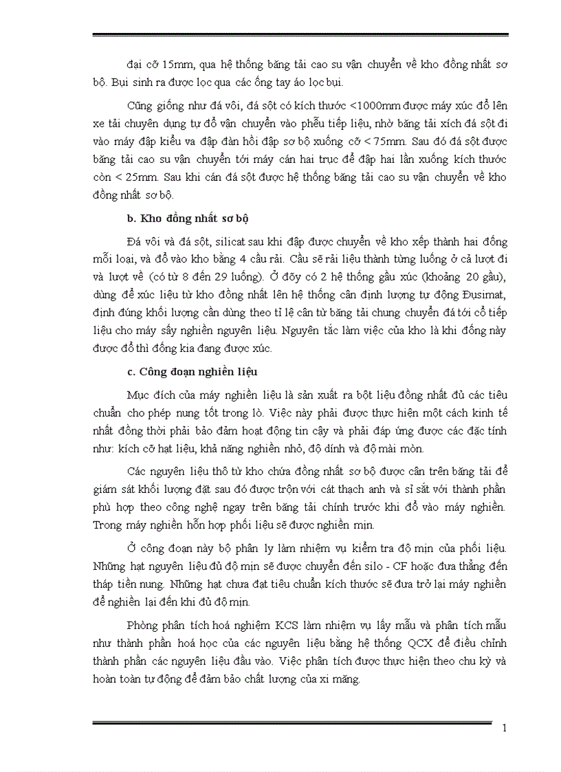 image for page Phân tích và nghiên cứu hệ thống điều khiển công đoạn nghiền liệu của nhà máy xi măng