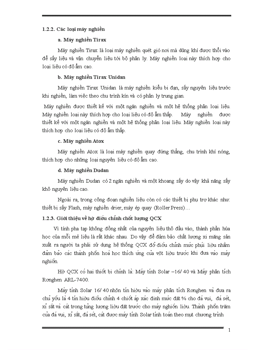 image for page Phân tích và nghiên cứu hệ thống điều khiển công đoạn nghiền liệu của nhà máy xi măng