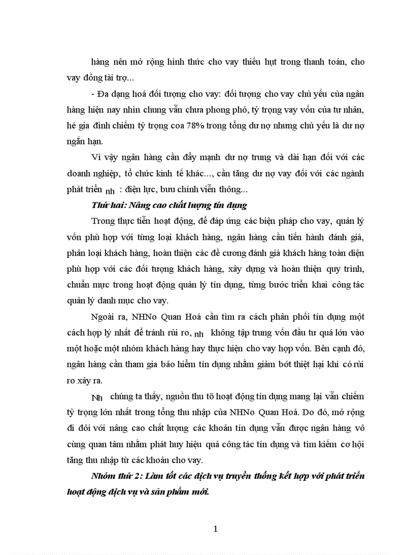 image for page Một số giải pháp chủ yếu nhằm tăng lợi nhuận tại Chi nhánh NHNo PTNT huyện Quan Hoá Thanh Hoá