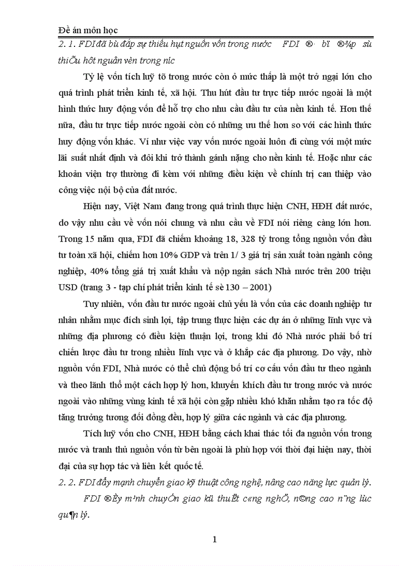 image for page Đầu tư trực tiếp nước ngoài môi trường pháp lý cho đấu tư trực tiếp nước ngoài tại Việt nam và giải pháp hoàn thiện 1