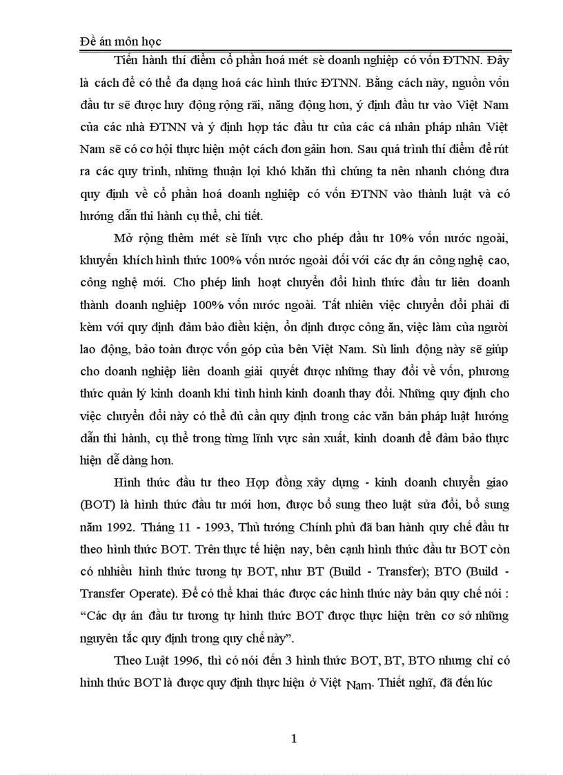 image for page Đầu tư trực tiếp nước ngoài môi trường pháp lý cho đấu tư trực tiếp nước ngoài tại Việt nam và giải pháp hoàn thiện 1