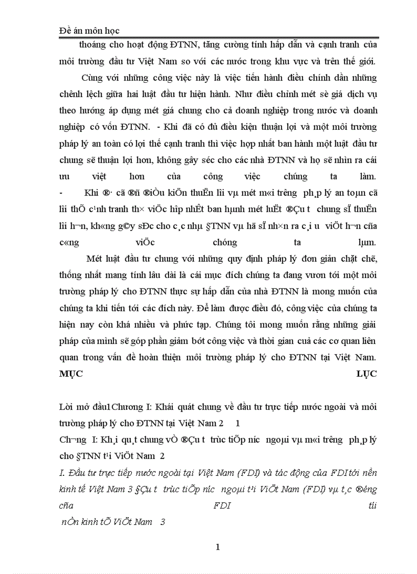 image for page Đầu tư trực tiếp nước ngoài môi trường pháp lý cho đấu tư trực tiếp nước ngoài tại Việt nam và giải pháp hoàn thiện 1