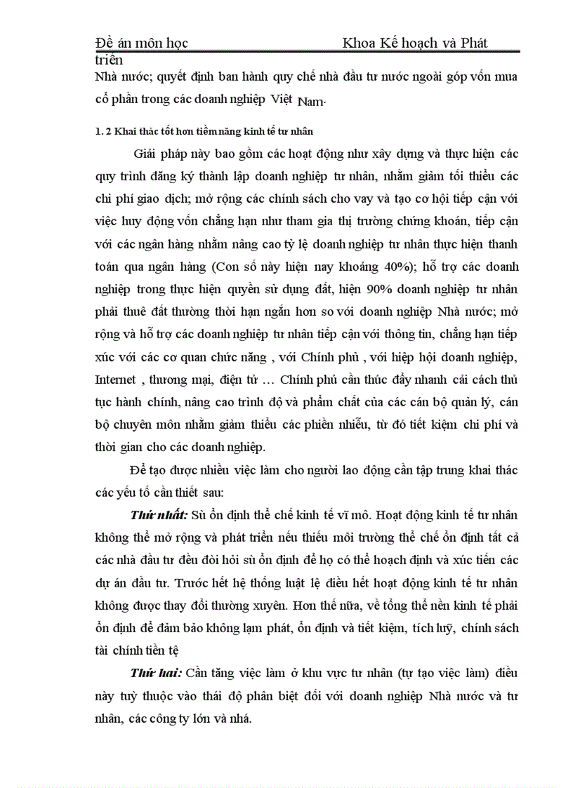 image for page Kế hoạch lao động việc làm và những giải pháp các giải pháp giải quyết việc làm trong thời kỳ kế hoạch 5 năm 2001 2005 ở Việt Nam