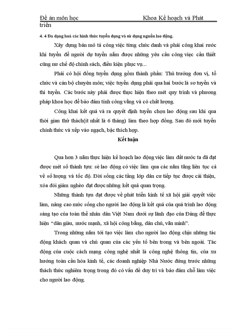 image for page Kế hoạch lao động việc làm và những giải pháp các giải pháp giải quyết việc làm trong thời kỳ kế hoạch 5 năm 2001 2005 ở Việt Nam