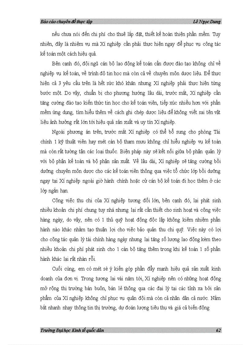 image for page Phương hướng hoàn thiện tổ chức kế toán tại Xí nghiệp Dược phẩm