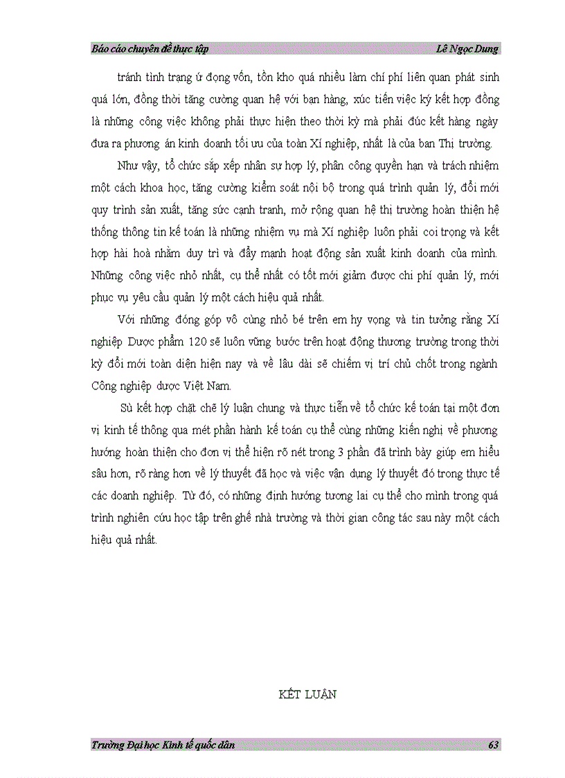 image for page Phương hướng hoàn thiện tổ chức kế toán tại Xí nghiệp Dược phẩm