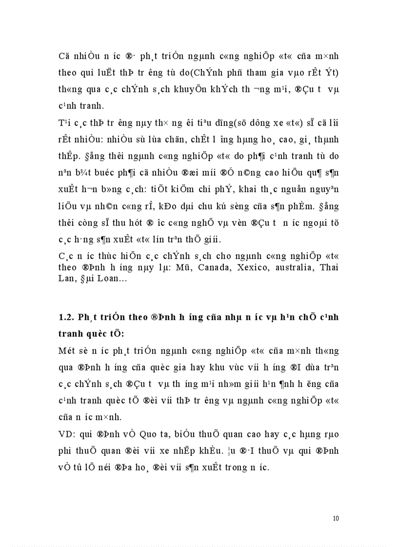 image for page Một số giải pháp nhằm nâng cao khả năng cạnh tranh của các liên doanh lắp ráp ôtô Việt Nam trong tiến trình tham gia AFTA 1