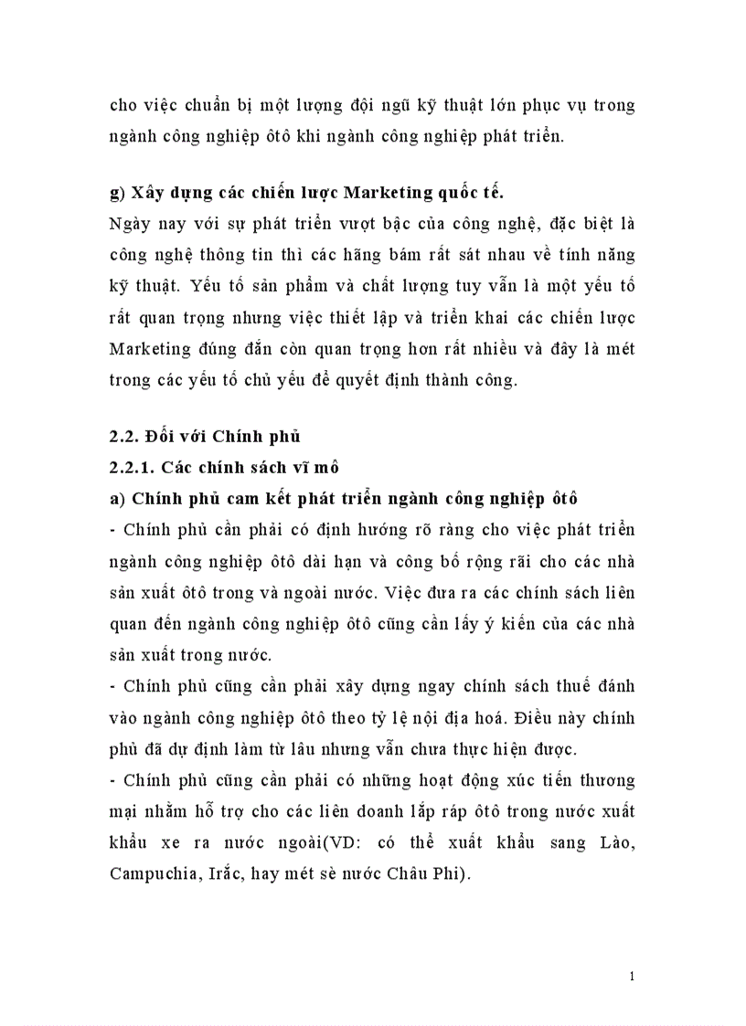 image for page Một số giải pháp nhằm nâng cao khả năng cạnh tranh của các liên doanh lắp ráp ôtô Việt Nam trong tiến trình tham gia AFTA 1