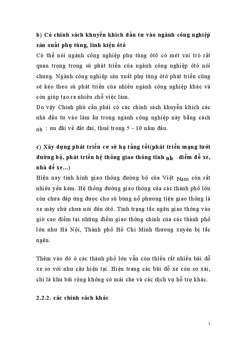 image for page Một số giải pháp nhằm nâng cao khả năng cạnh tranh của các liên doanh lắp ráp ôtô Việt Nam trong tiến trình tham gia AFTA 1