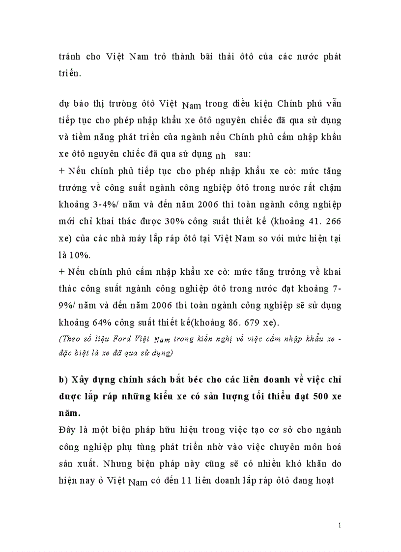 image for page Một số giải pháp nhằm nâng cao khả năng cạnh tranh của các liên doanh lắp ráp ôtô Việt Nam trong tiến trình tham gia AFTA 1