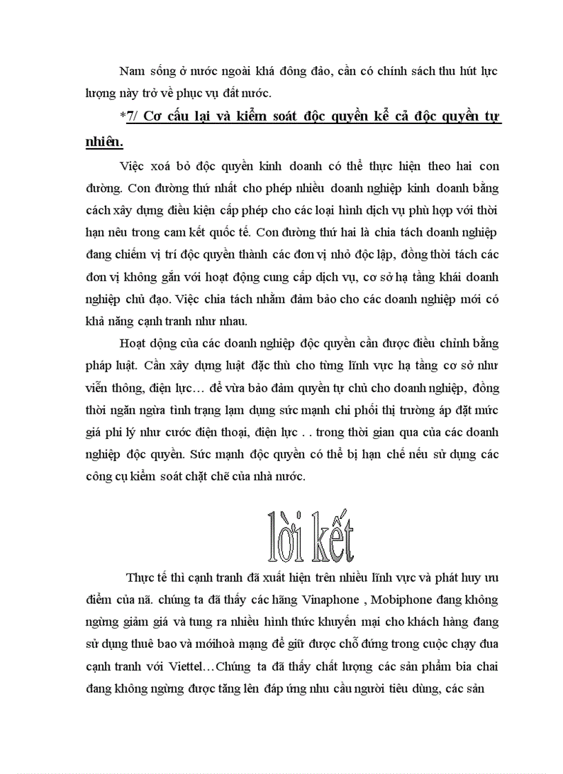 image for page Sức cạnh tranh của hàng hoá đối với các doanh nghiệp trong nền kinh tế thị trường ở Việt Nam 1