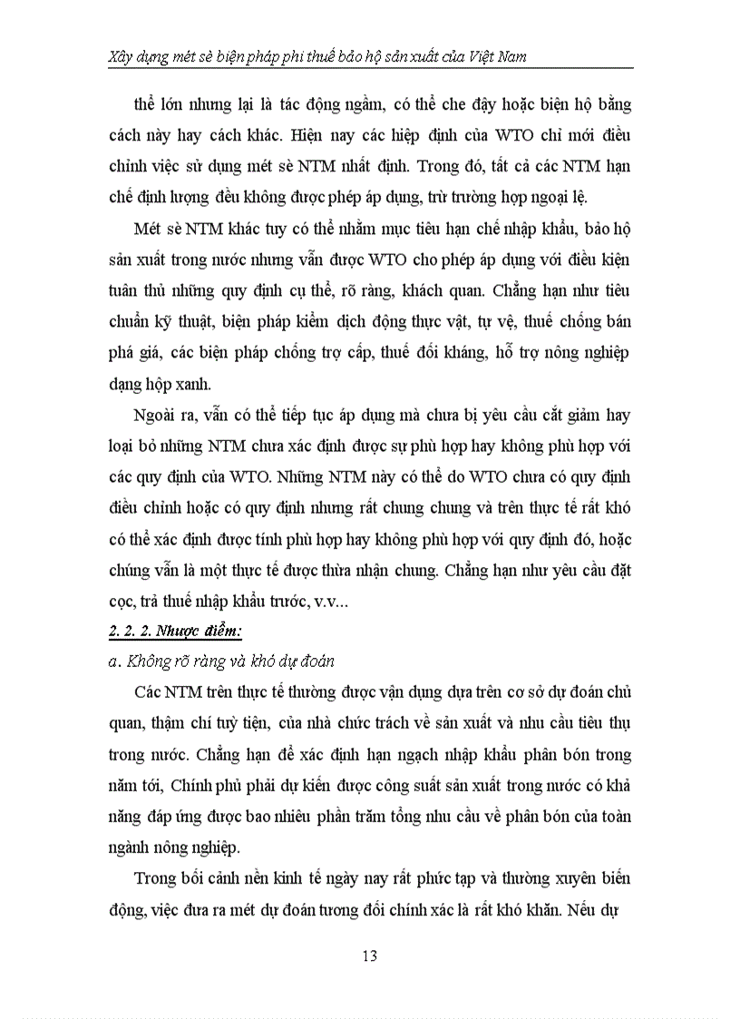 image for page Xây dựng một số biện pháp phi thuế bảo hộ sản xuất của Việt Nam