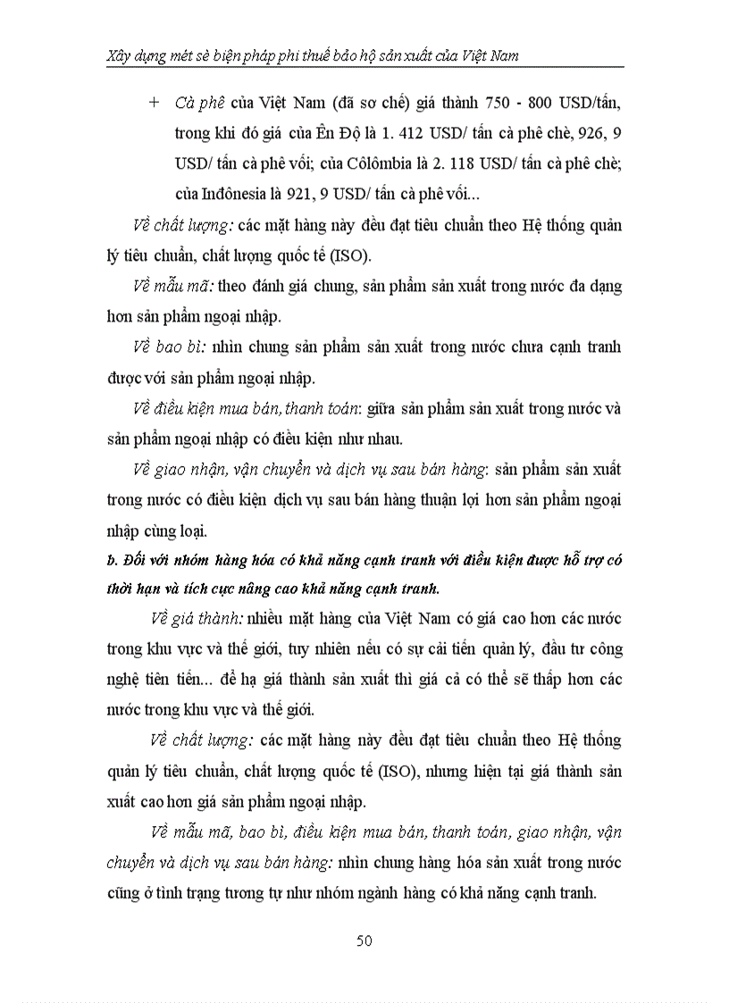 image for page Xây dựng một số biện pháp phi thuế bảo hộ sản xuất của Việt Nam