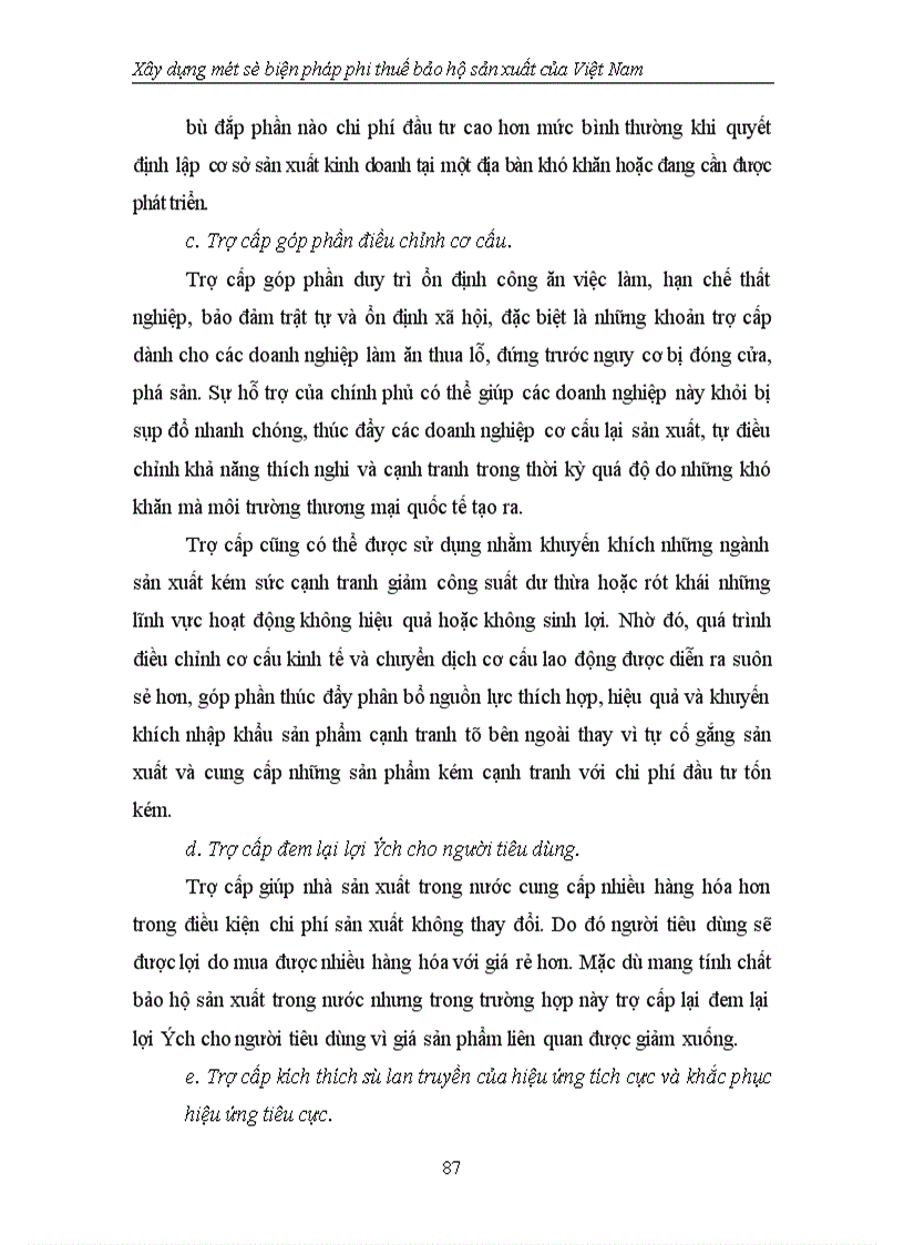 image for page Xây dựng một số biện pháp phi thuế bảo hộ sản xuất của Việt Nam