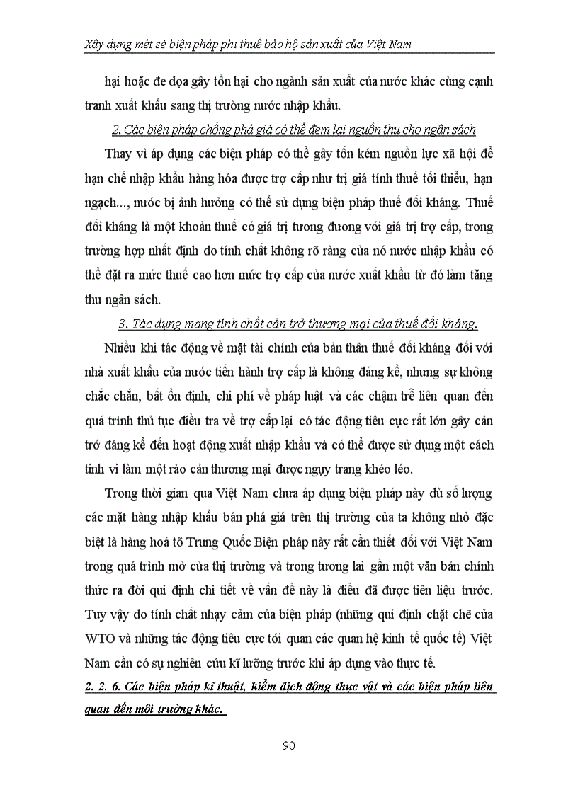 image for page Xây dựng một số biện pháp phi thuế bảo hộ sản xuất của Việt Nam
