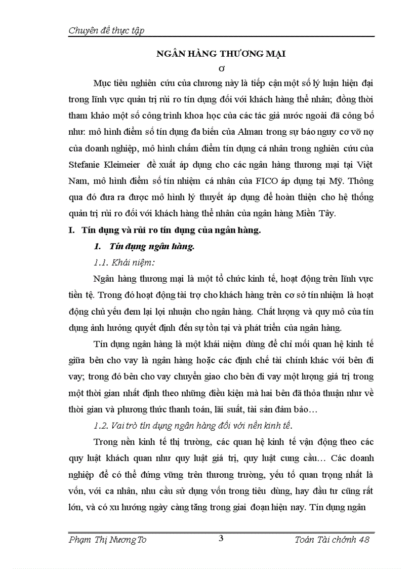 image for page Mô hình hóa trong phân tích và quản trị rủi ro tín dụng đối với khách hàng thể nhân của ngân hàng thương mại 1
