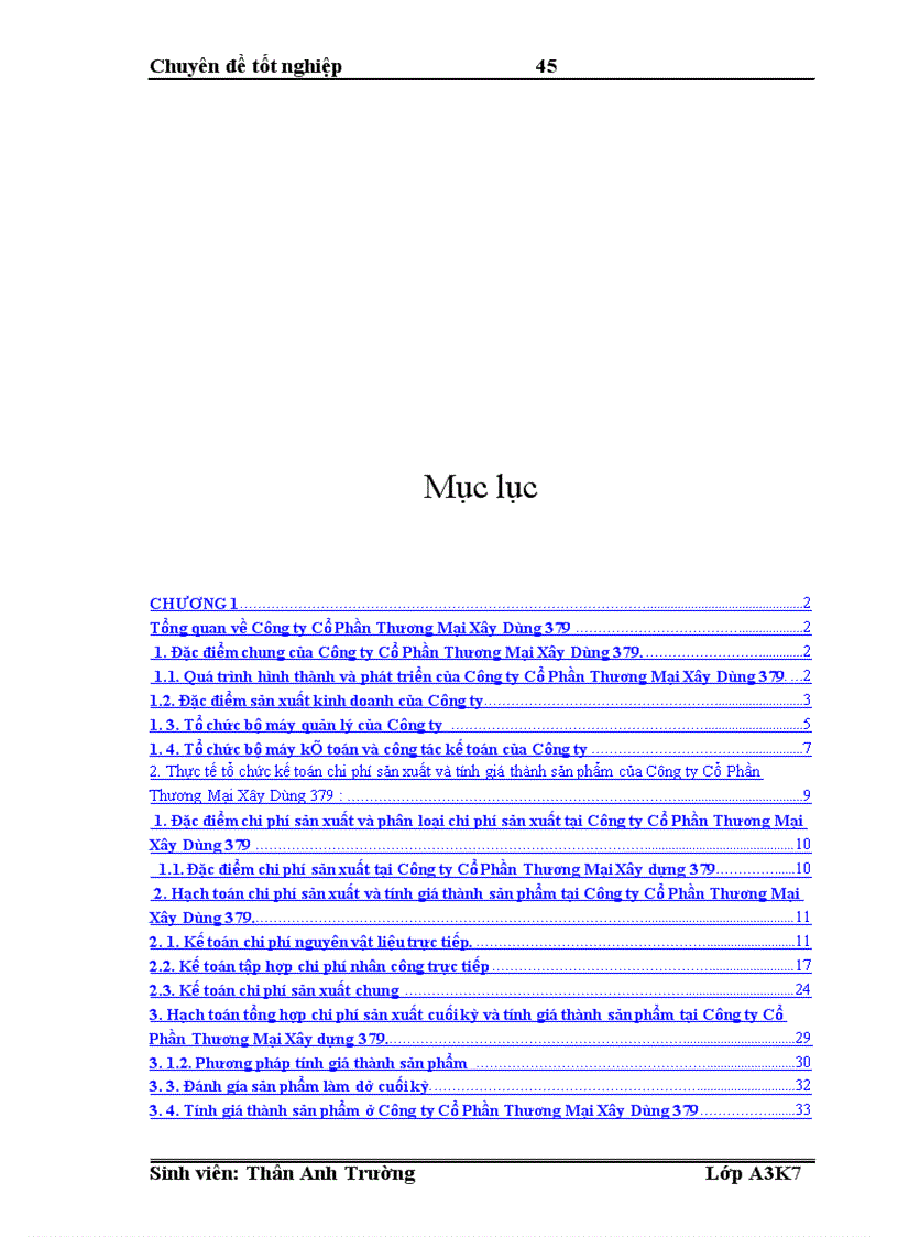 image for page Tổ chức công tác kế toán chi phí sản xuất và tính giá thành sản phẩm tại Công ty Cổ Phần Thương Mại Xây Dựng 379 1