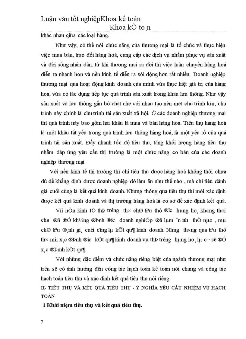 image for page Hoàn thiện hạch toán tiêu thụ hàng hoá và xác định kết quả tiêu thụ tại Công ty Thương mại Lâm sản Hà Nội 1