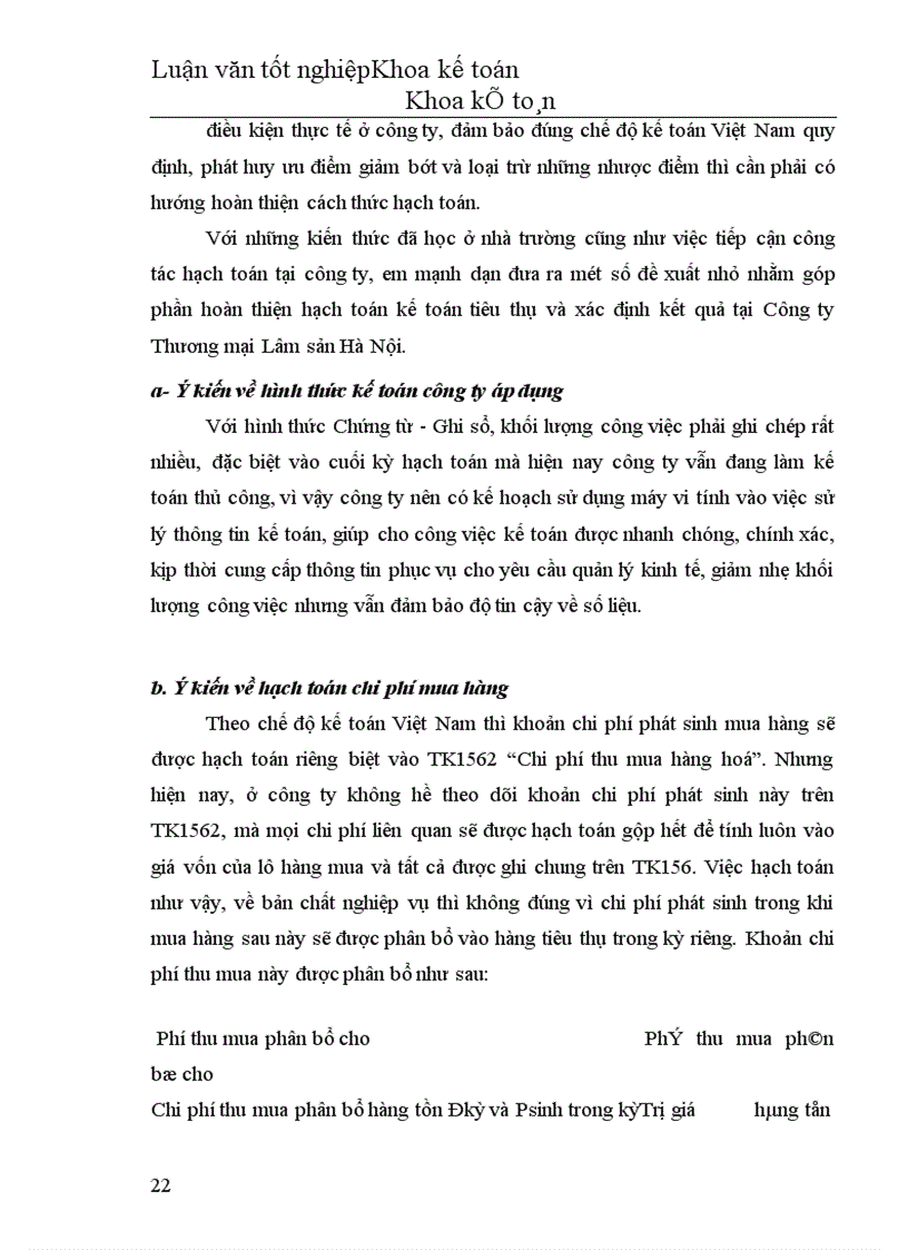 image for page Hoàn thiện hạch toán tiêu thụ hàng hoá và xác định kết quả tiêu thụ tại Công ty Thương mại Lâm sản Hà Nội 1