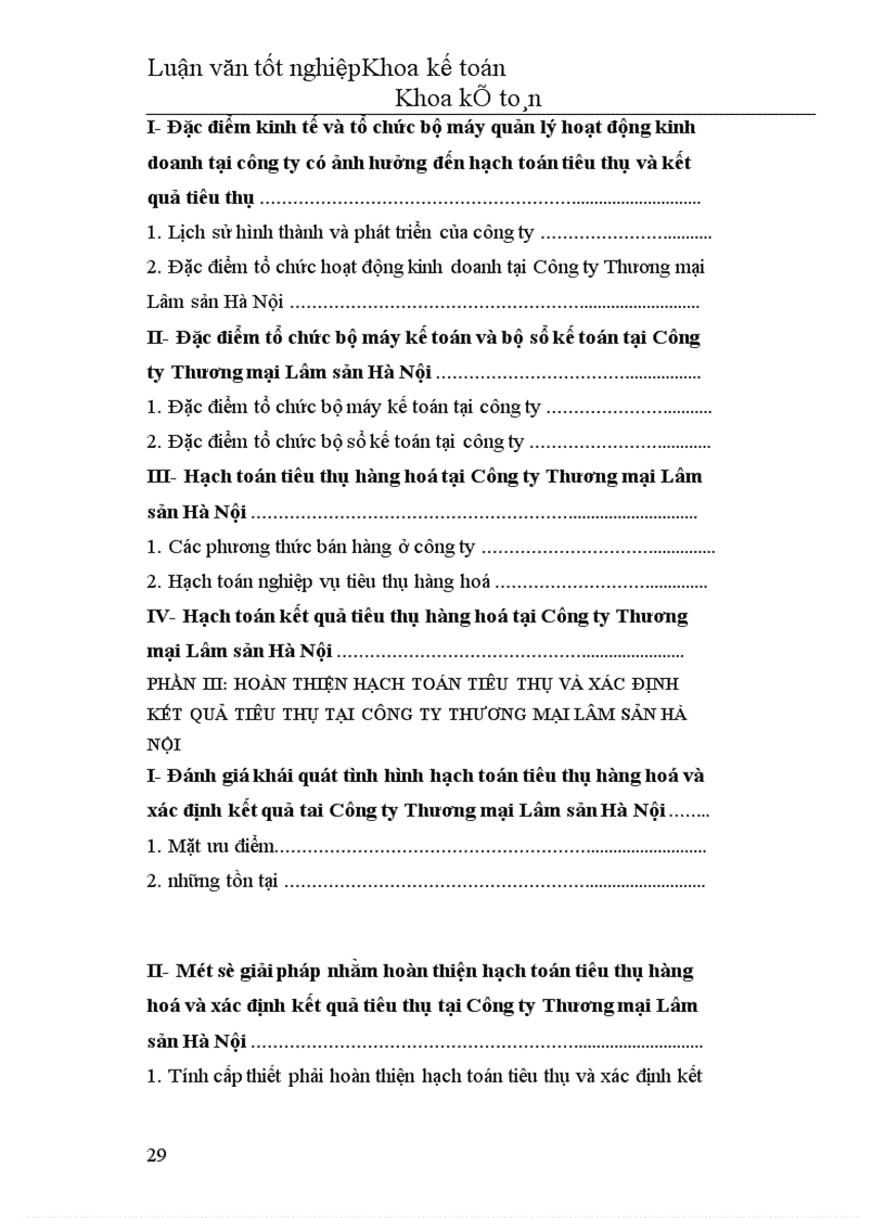 image for page Hoàn thiện hạch toán tiêu thụ hàng hoá và xác định kết quả tiêu thụ tại Công ty Thương mại Lâm sản Hà Nội 1