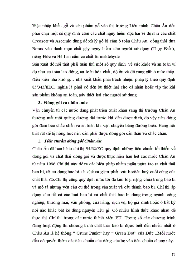 image for page Các hàng rào phi thuế quan đối với đồ gỗ Việt Nam xuất khẩu vào EU và giải pháp vượt qua các rào cản đó 1