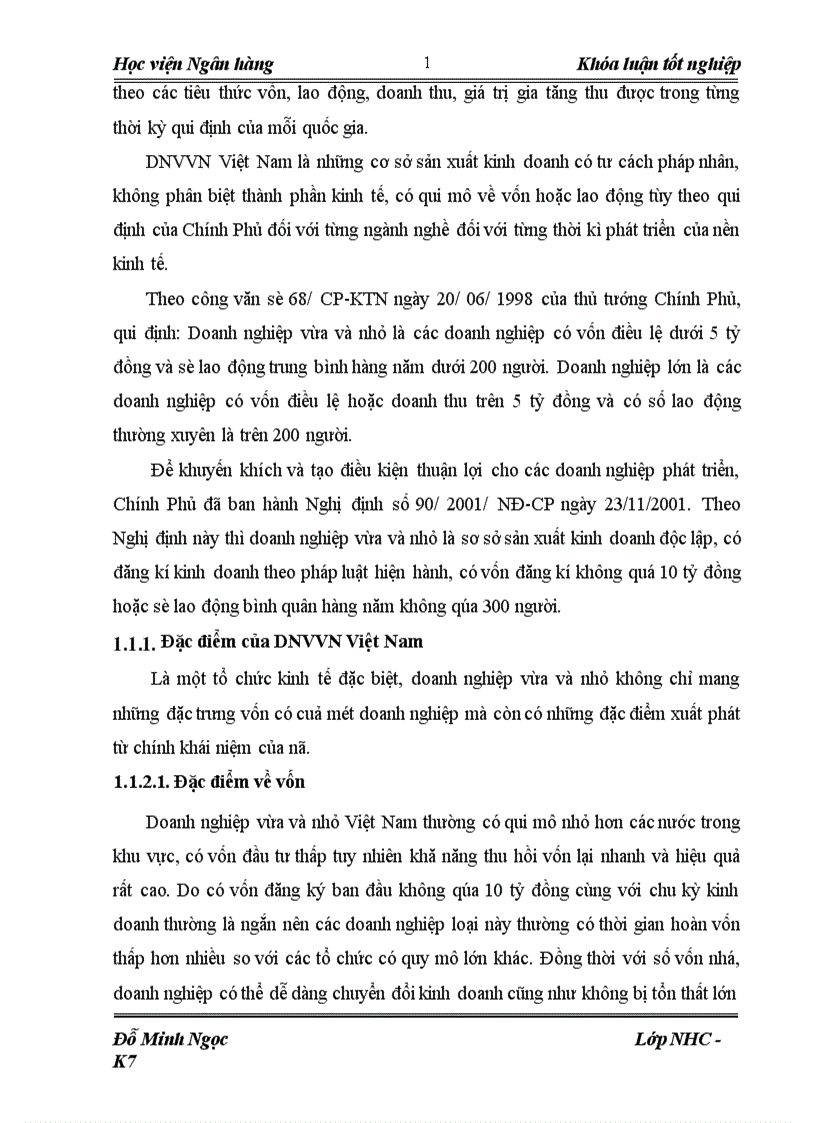 image for page Giải pháp mở rộng hoạt động cho vay đối với doanh nghiệp vừa và nhỏ tại ngân hàng thương mại cổ phần Sài Gòn chi nhánh Hà Nội SCB Hà Nội 1