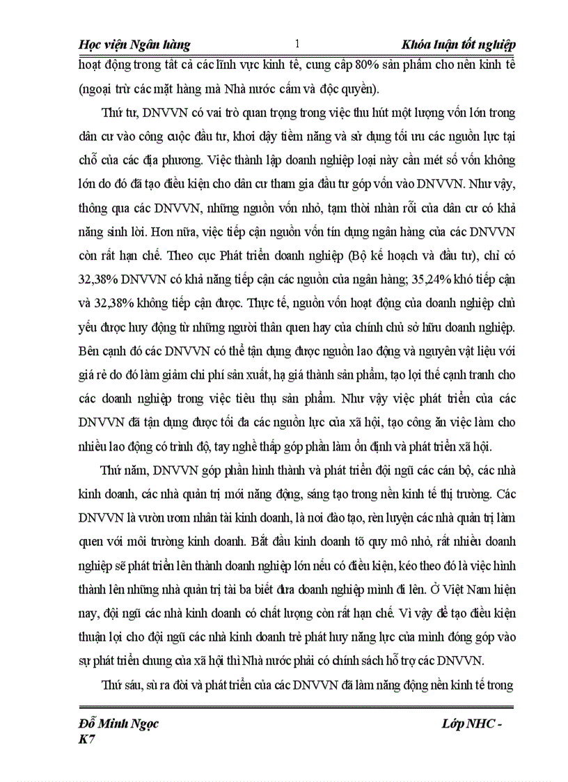 image for page Giải pháp mở rộng hoạt động cho vay đối với doanh nghiệp vừa và nhỏ tại ngân hàng thương mại cổ phần Sài Gòn chi nhánh Hà Nội SCB Hà Nội 1