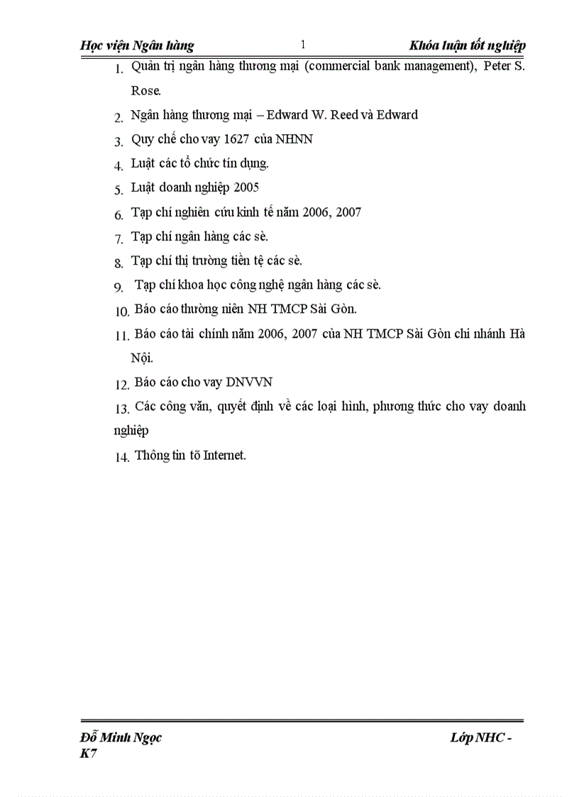 image for page Giải pháp mở rộng hoạt động cho vay đối với doanh nghiệp vừa và nhỏ tại ngân hàng thương mại cổ phần Sài Gòn chi nhánh Hà Nội SCB Hà Nội 1