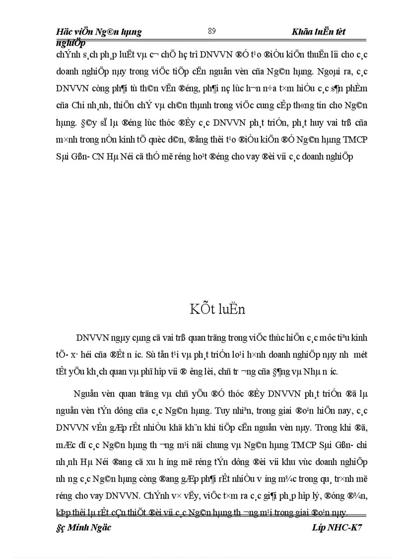 image for page Giải pháp mở rộng hoạt động cho vay đối với doanh nghiệp vừa và nhỏ tại ngân hàng thương mại cổ phần Sài Gòn chi nhánh Hà Nội SCB Hà Nội 1