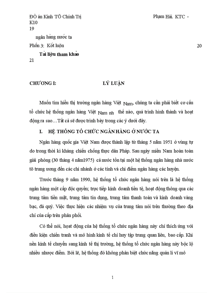 image for page Thị trường ngân hàng Việt Nam trong những năm gần đây 1