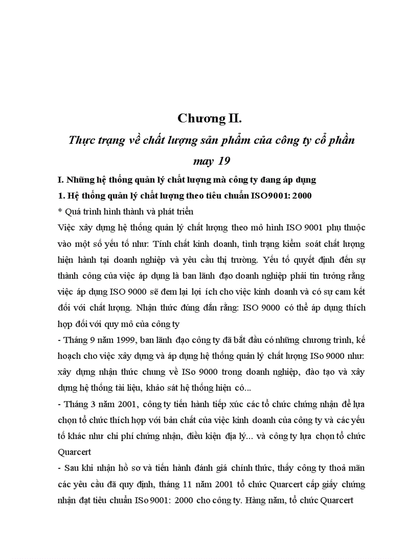 image for page Một số giải pháp nâng cao chất lượng sản phẩm của công ty cổ phần may 19 1