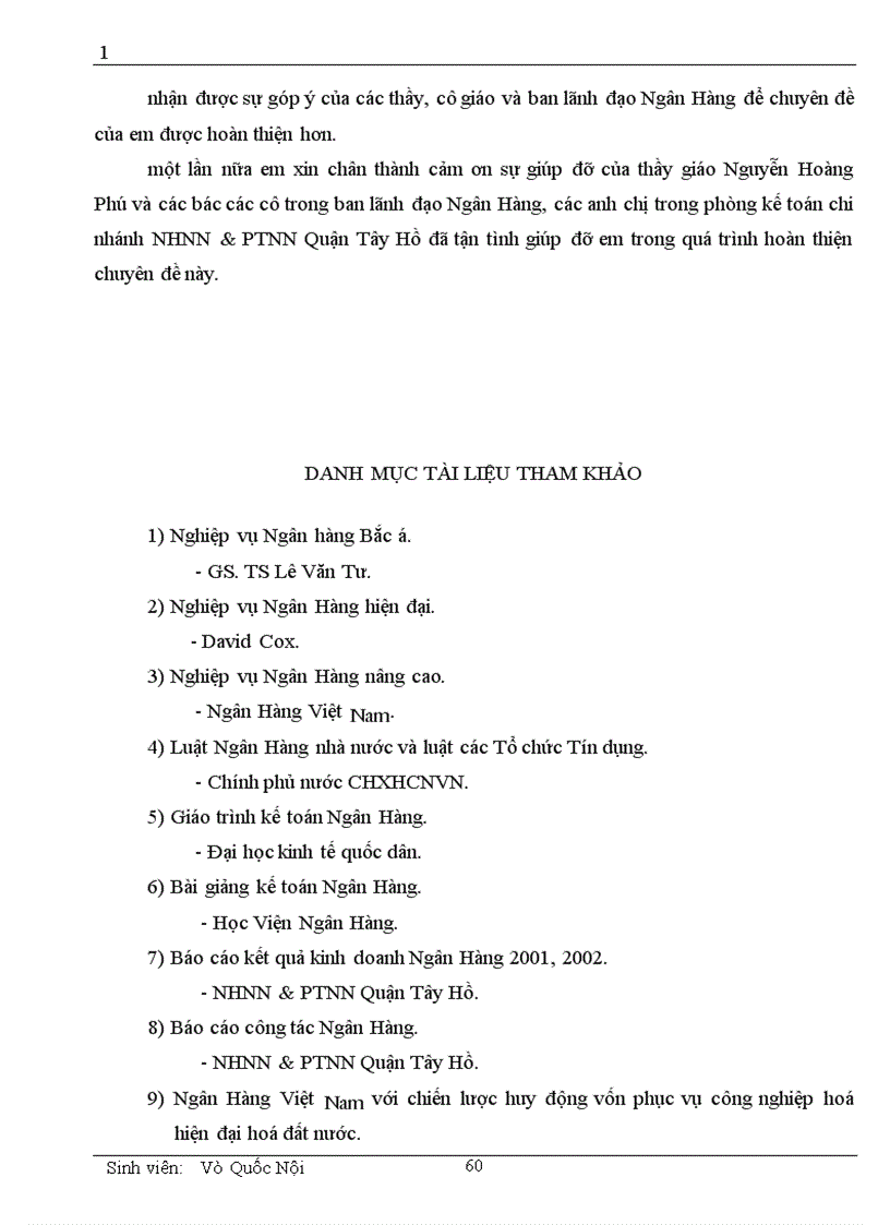 image for page Một số vấn đề cơ bản về vốn và kế toán huy động vốn tại chi nhánh NHNN PTNN Quận Tây Hồ 1