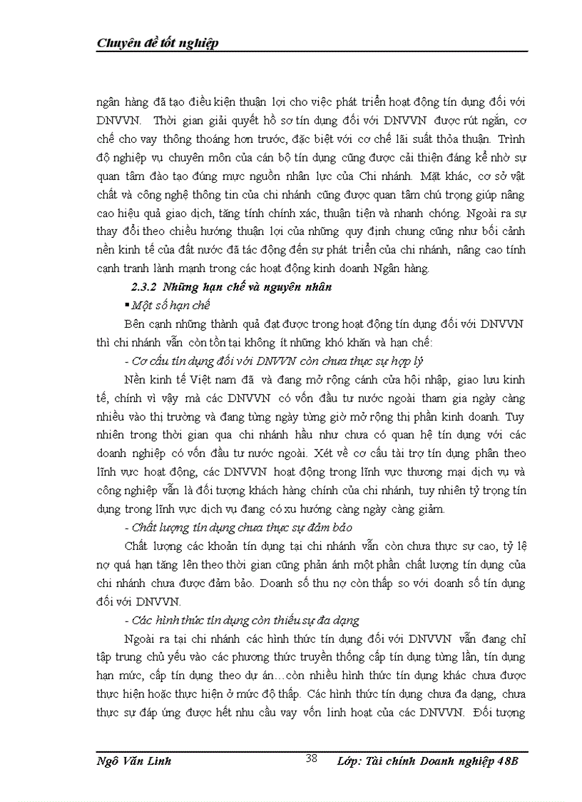 image for page Phát triển hoạt động tín dụng đối với các doanh nghiệp vừa và nhỏ tại Ngân hàng thương mại cổ phần quân đội phòng giao dịch Đống Đa