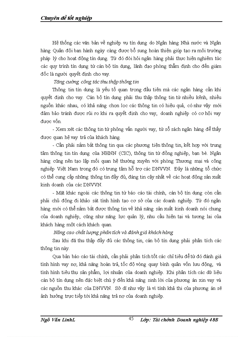 image for page Phát triển hoạt động tín dụng đối với các doanh nghiệp vừa và nhỏ tại Ngân hàng thương mại cổ phần quân đội phòng giao dịch Đống Đa