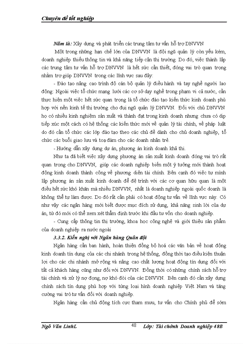 image for page Phát triển hoạt động tín dụng đối với các doanh nghiệp vừa và nhỏ tại Ngân hàng thương mại cổ phần quân đội phòng giao dịch Đống Đa