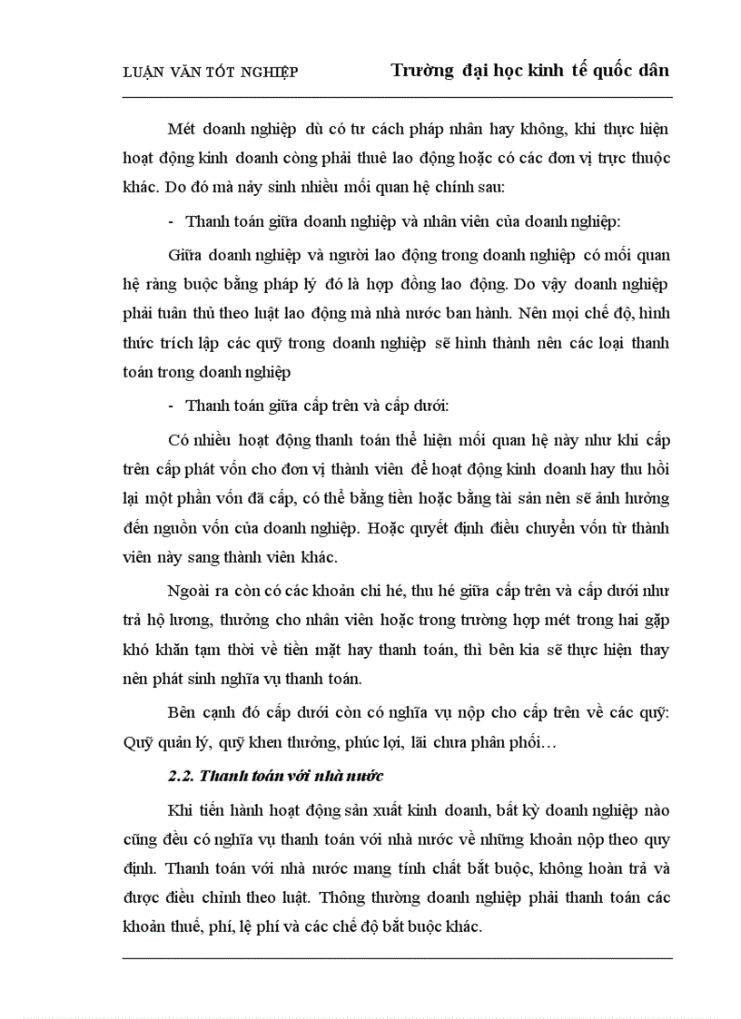 image for page Một số biện pháp nhằm hoàn thiện hoạt động thanh toán trong kinh doanh tại công ty XNK máy hà nội 1