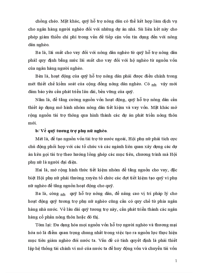 image for page Một số giải pháp nhằm tăng cường thu hút và sử dụng vốn đầu tư cho công tác xóa đói giảm nghèo 1