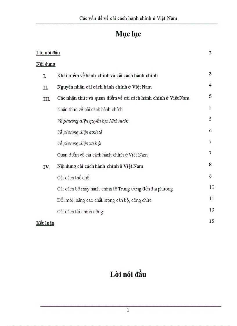 image for page Các vấn đề về cải cách hành chính ở Việt Nam 1