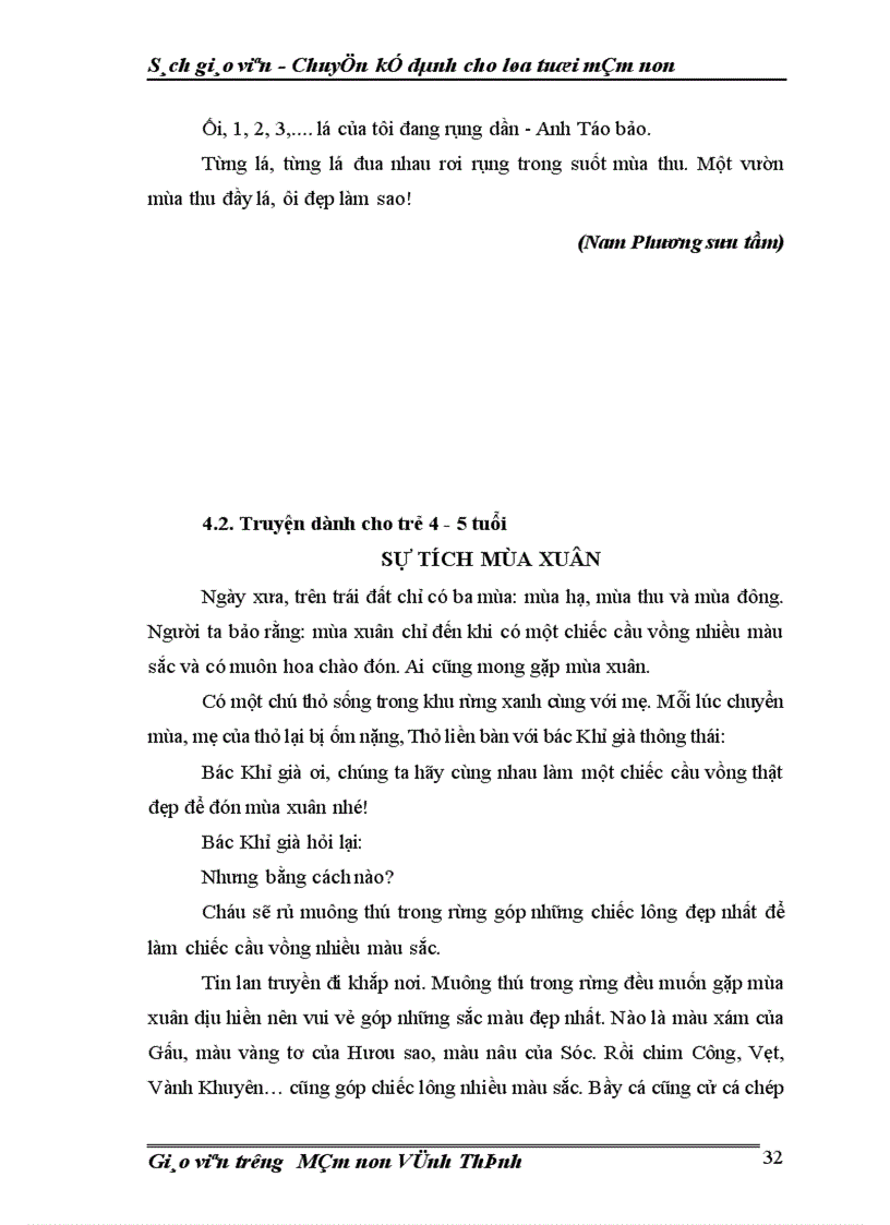 image for page Sách Chuyện kể dành cho lứa tuổi mầm non