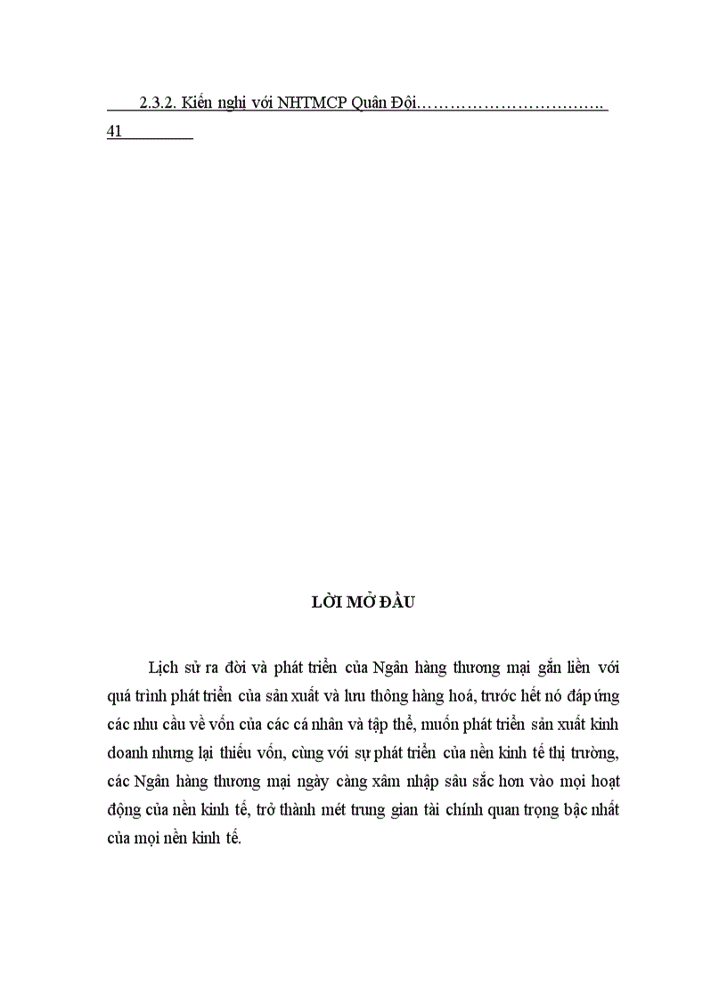 image for page Phân tích tình hình tài chính Doanh nghiệp phục vụ cho công tác Tín Dụng tại Ngân hàng thương mại Cổ phần Quân Đội PGD Thành Công