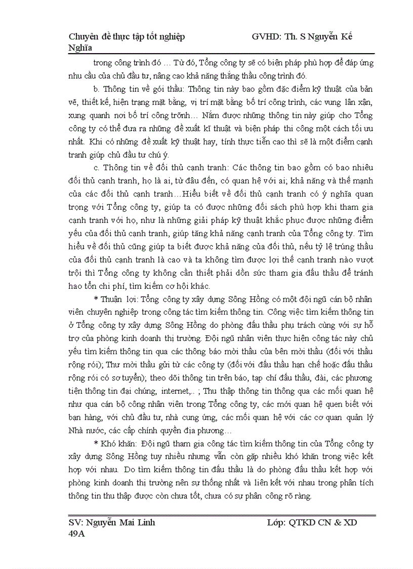 image for page Một số giải pháp nâng cao khả năng cạnh tranh trong công tác đấu thầu xây lắp của tổng công ty xây dựng sông hồng