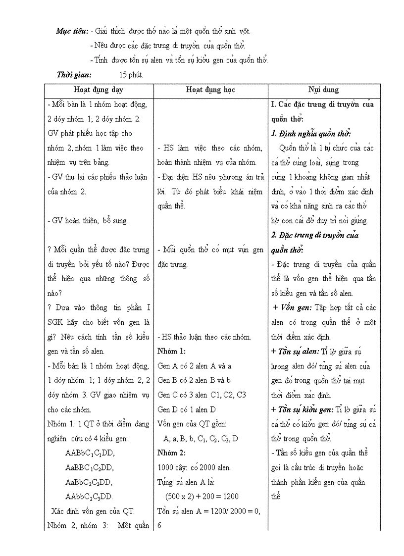 image for page Di truyền học quần thể