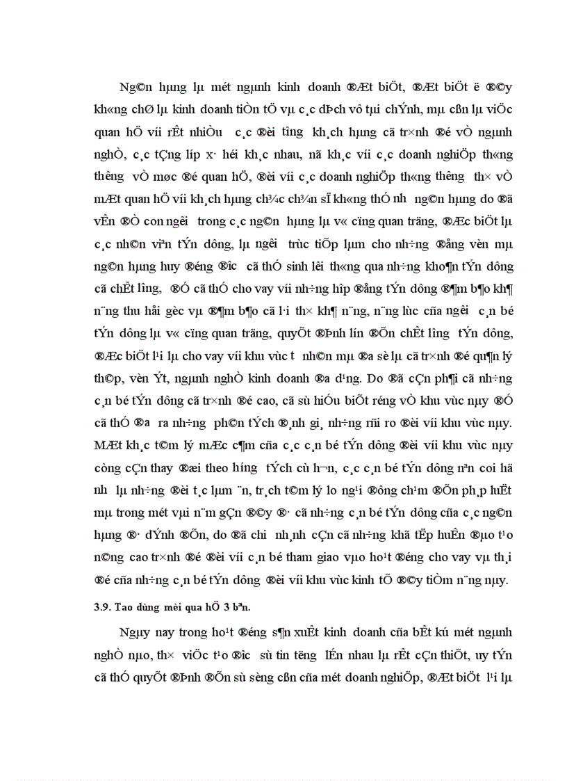 image for page Mở rộng hoạt động tín dụng đối với khu vực kinh tế tư nhân của ngân hàng ngoại thương nội chi nhánh Ba Đình 1