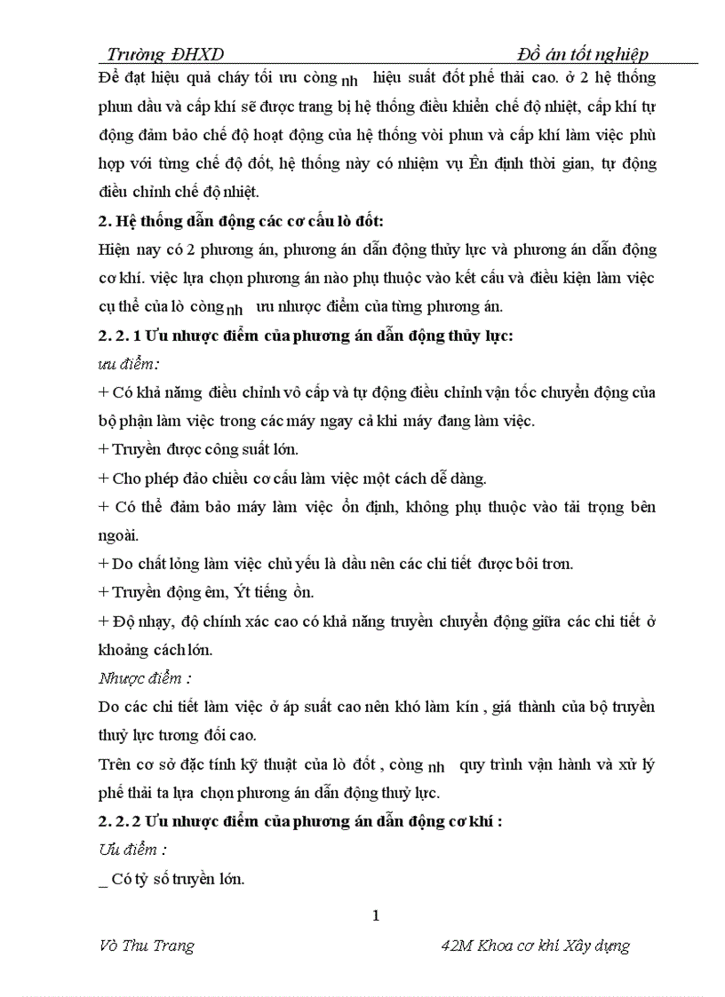 image for page Thiết kế hệ thống thủy lực dẫn động các cơ cấu