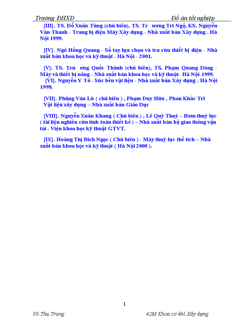 image for page Thiết kế hệ thống thủy lực dẫn động các cơ cấu